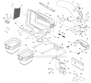 Part Location Diagram of 532127534 Husqvarna Gasket Cover